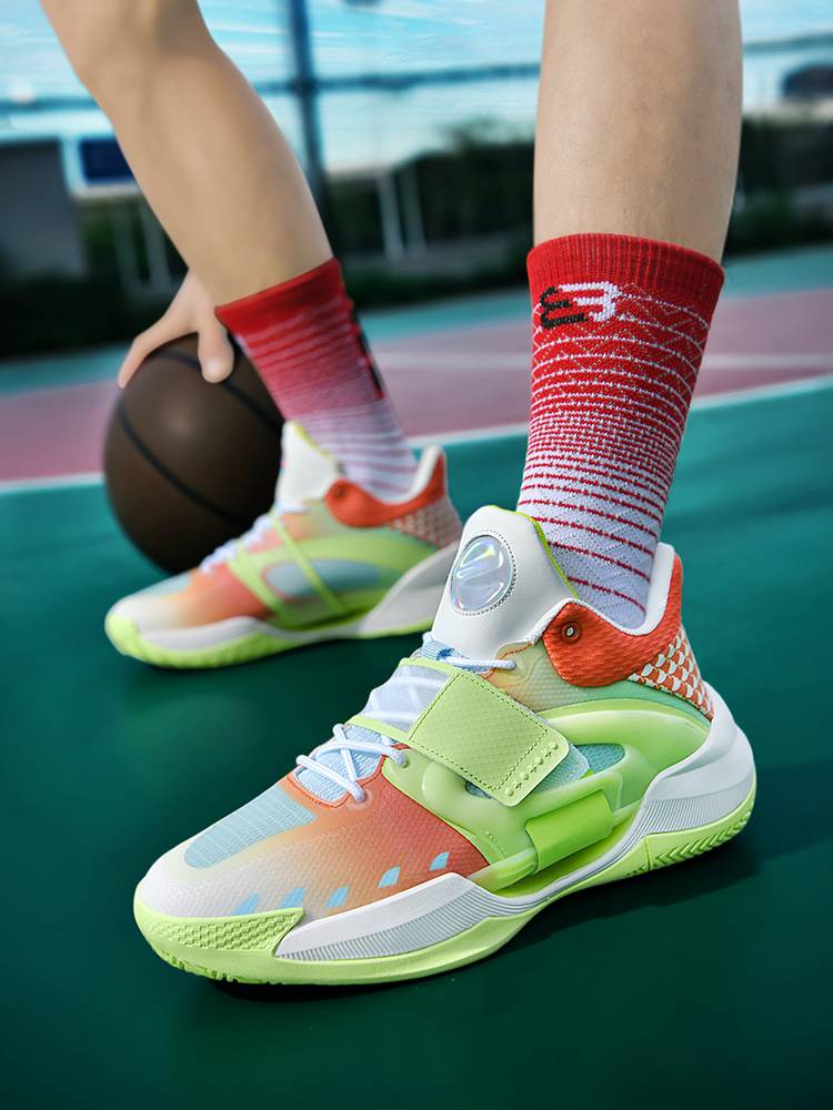 Porkic actual friction will sound basketball shoes men's water flowers 4 sneakers, women's sports shoes, Thompson water flowers 5 shoes