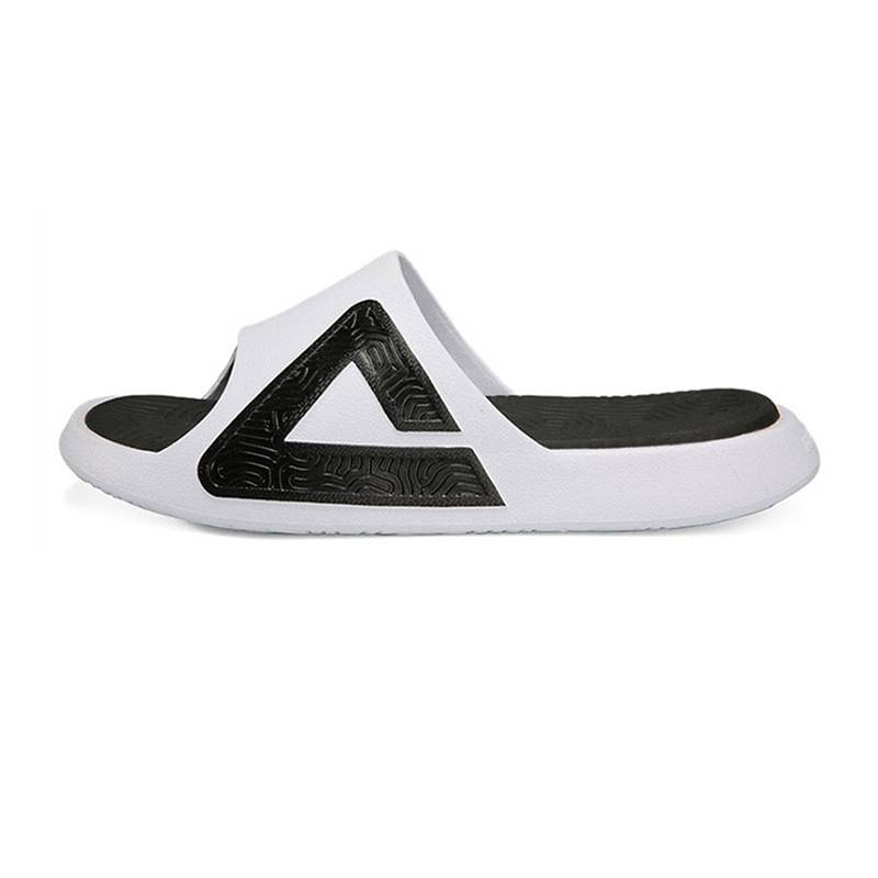 PEAK Peak official big triangle polar slippers Men wearing basketball brand Tai Chi slippers female 2023