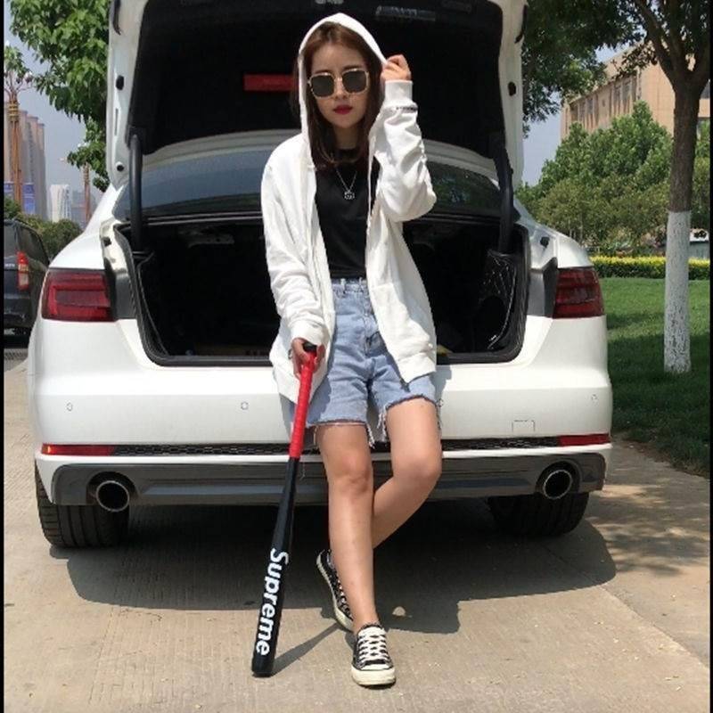 Baseball stick car carried the weapon defense defense baseball stick to fight the baseball baseball baseball shot alloy steel stick thickened follow -up