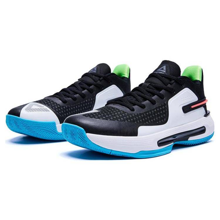 Peak Picker Flash Fight 4th Generation Basketball Shoes Men's Official Genuine Sports Shoes ET23061A Black Dabai