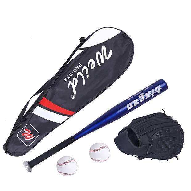 Blue ball+black glove+2 ball+bag