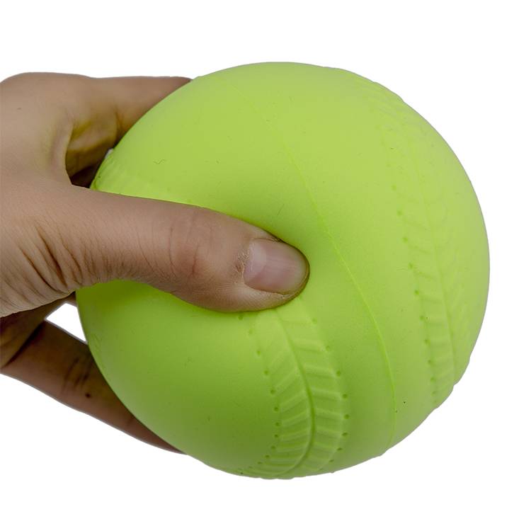 Children's primary and secondary schools use PU soft safe stick and baseball game with sponge baseball foam baseball baseball music ball