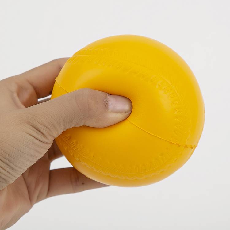 Children's primary and secondary schools use PU soft safe stick and baseball game with sponge baseball foam baseball baseball music ball