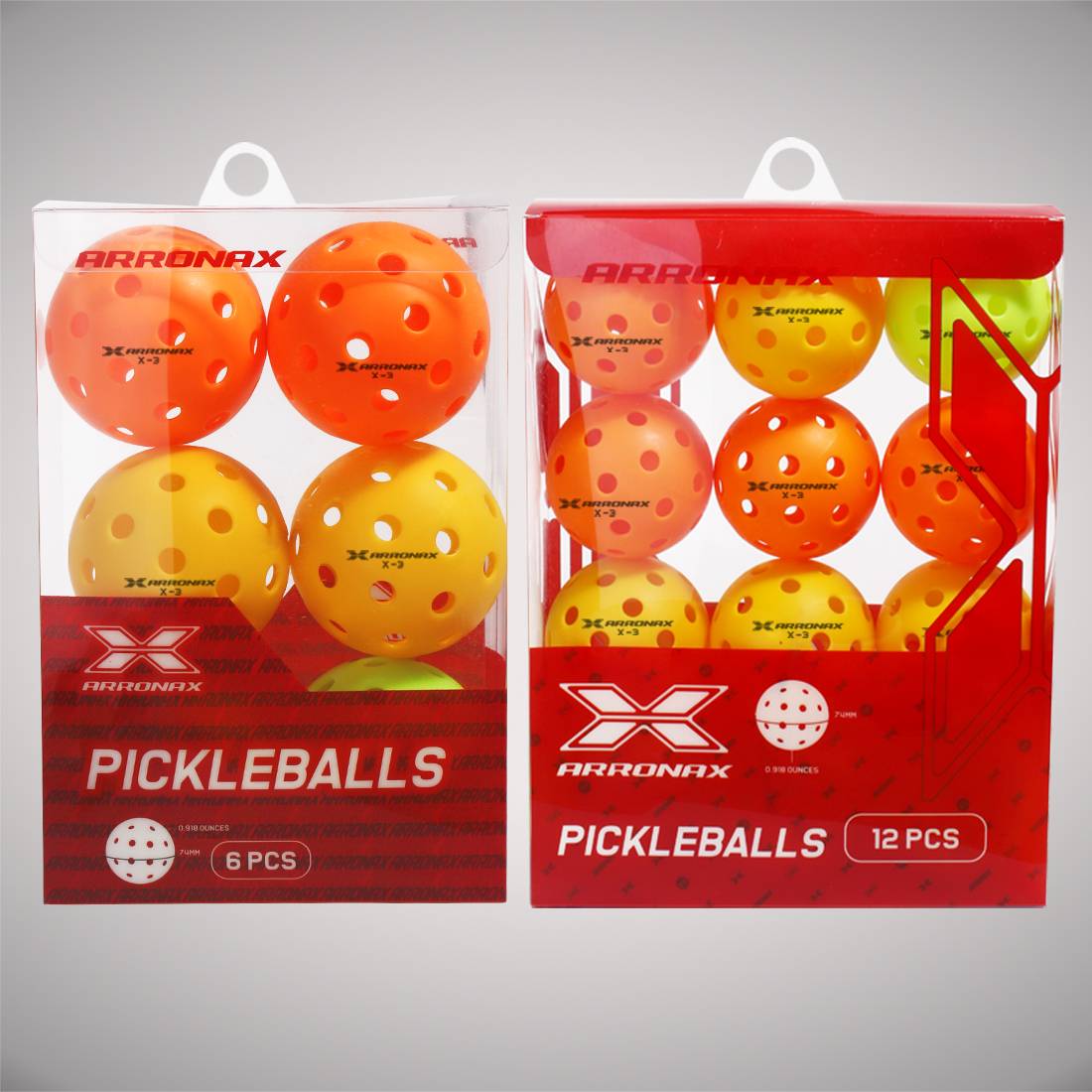 Arronax Peak 40 -hole Pickle Ball durable wear -resistant indoor and outdoor sports practice ball