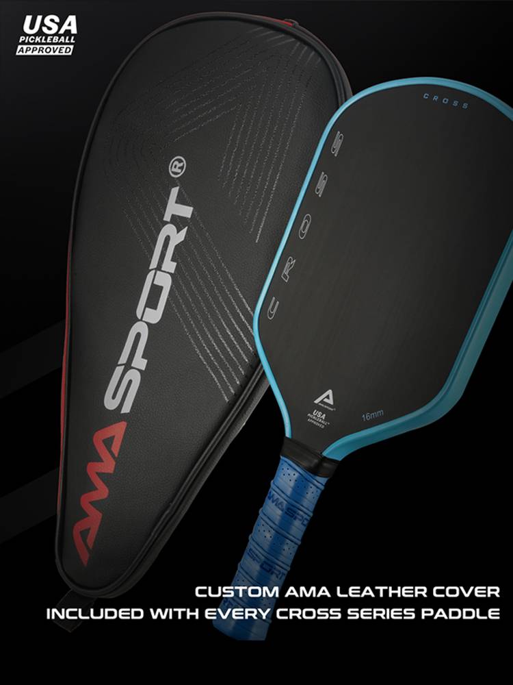 AMASPORT Ame Momo Person Pickleballpaddle Dongli T700 carbon gauze pattern competition