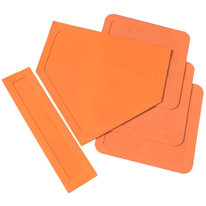 Thin's home base board (5 -piece set) orange micro -defect