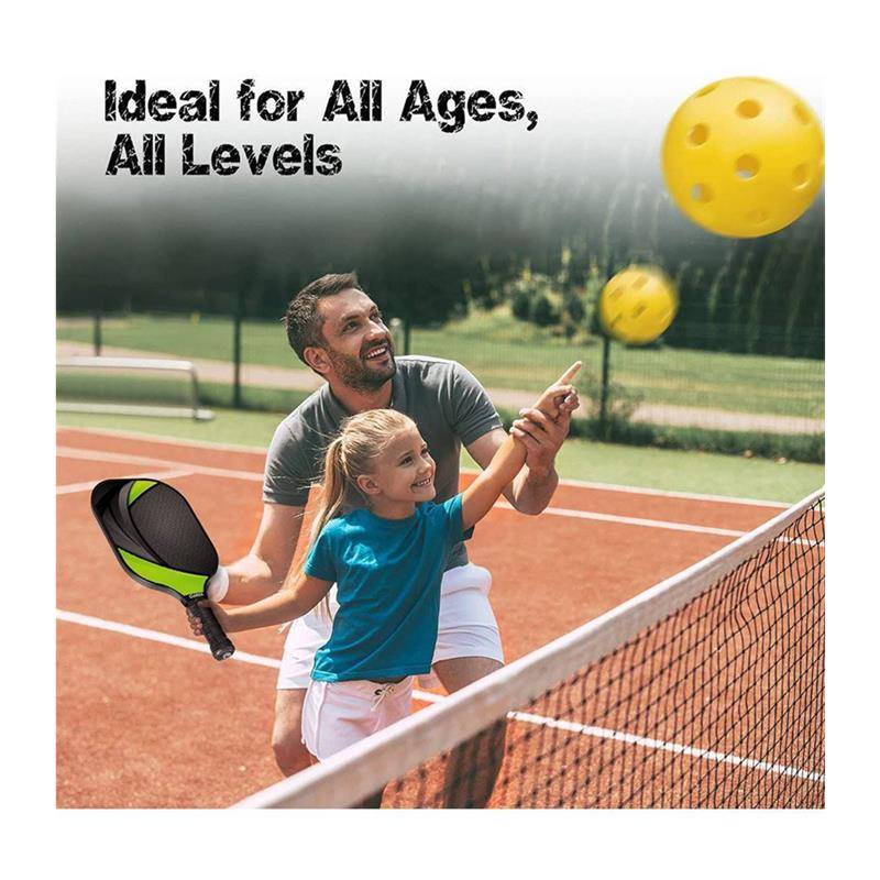 Glass fiber Piece racket set Packal ball racket honeycomb