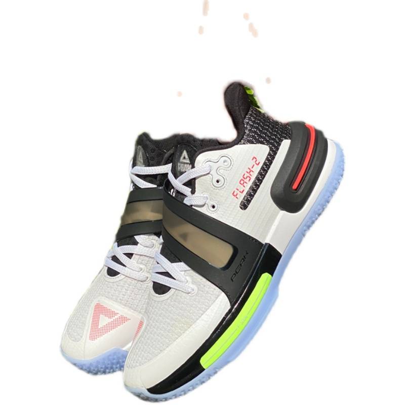 Pockee Louvi Flash 2 Generation 2nd Generation Autumn 2023 New Ferry -resistant shock absorption actual combat polar basketball shoes nba boots men