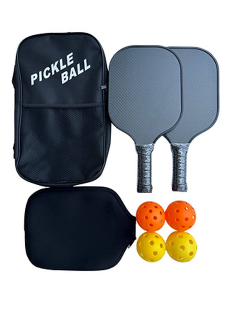 Pickleball ball racket 3K carbon fiber PP material competition professional -grade set sports Pike racket