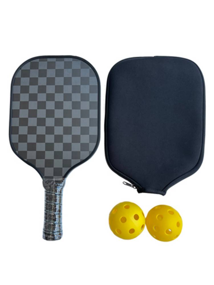 Pickleball ball racket 3K carbon fiber PP material competition professional -grade set sports Pike racket