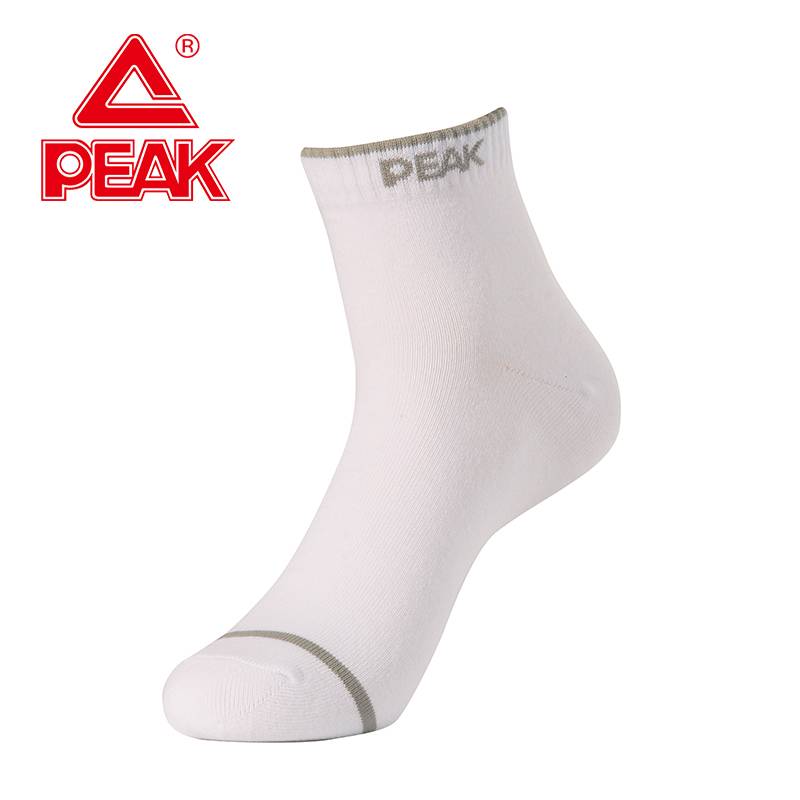 Peak sports socks Men's spring and summer Men's breathable sweat absorption socks sports running basketball socks 6 doubles