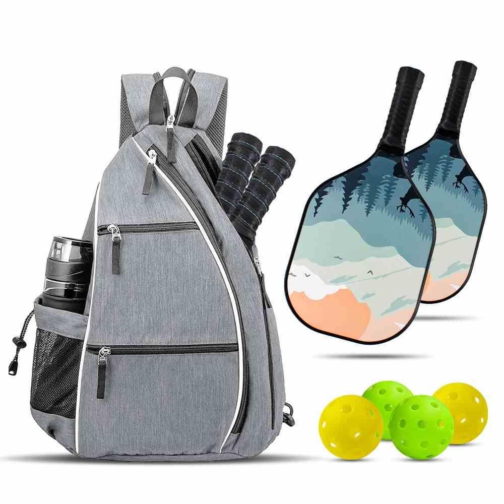 New Outdoor Sports Tennis Bags Pork Shooting Bags Badminton Bag Bad Pingbao Back Backpack