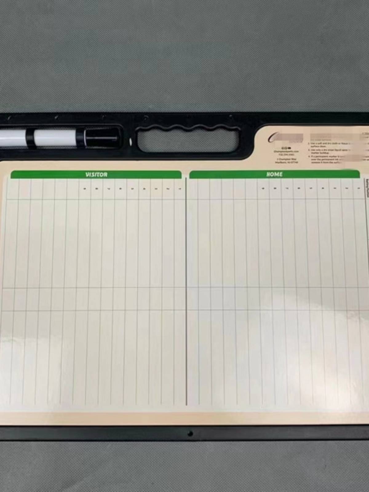 Coach tactical board painting board can explain students to command portable baseball softball