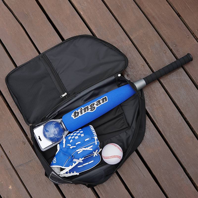 Children's baseball rod soft sponge plastic kindergarten karma ball stick three tripod backpack items set baseball sticks
