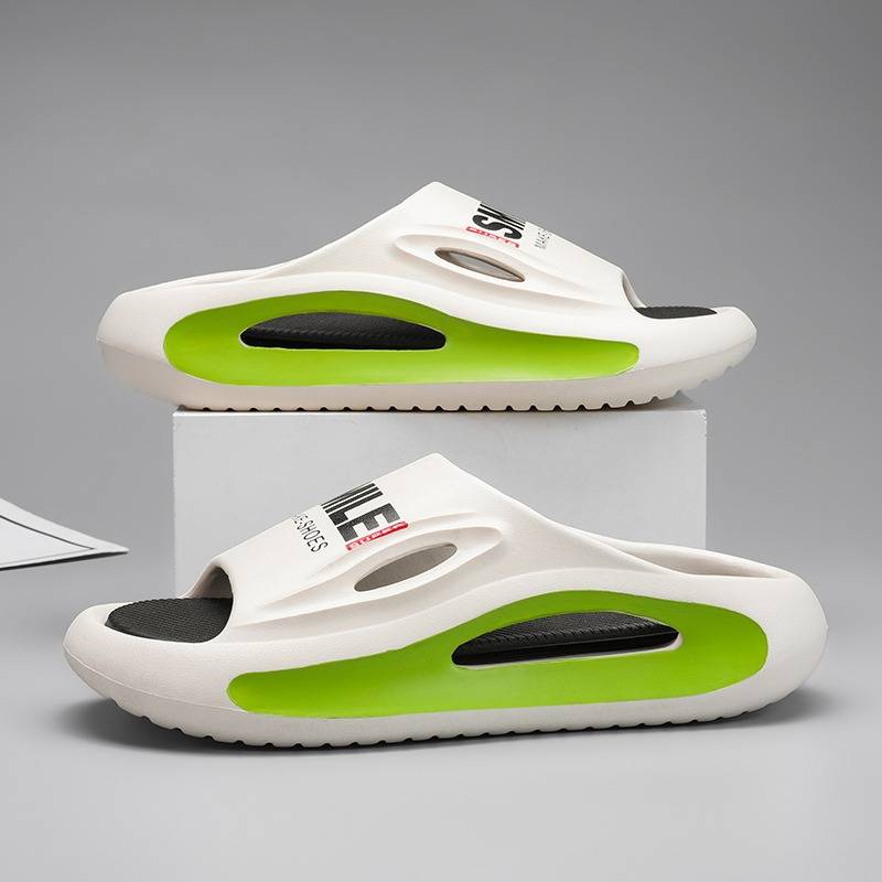 Pyk slippers Men's summer external wearing trend sports basketball sandal sandals, non -slip and wear -resistant thick soles of shit