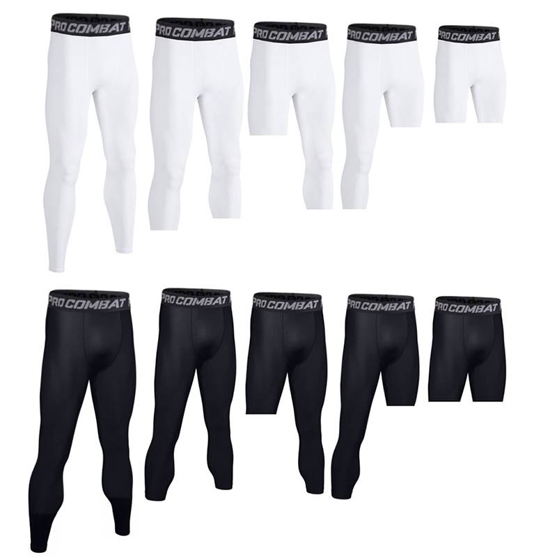 Peak MKD tights men's speed dry high bomb gym shorts sports suit running service basketball training clothes
