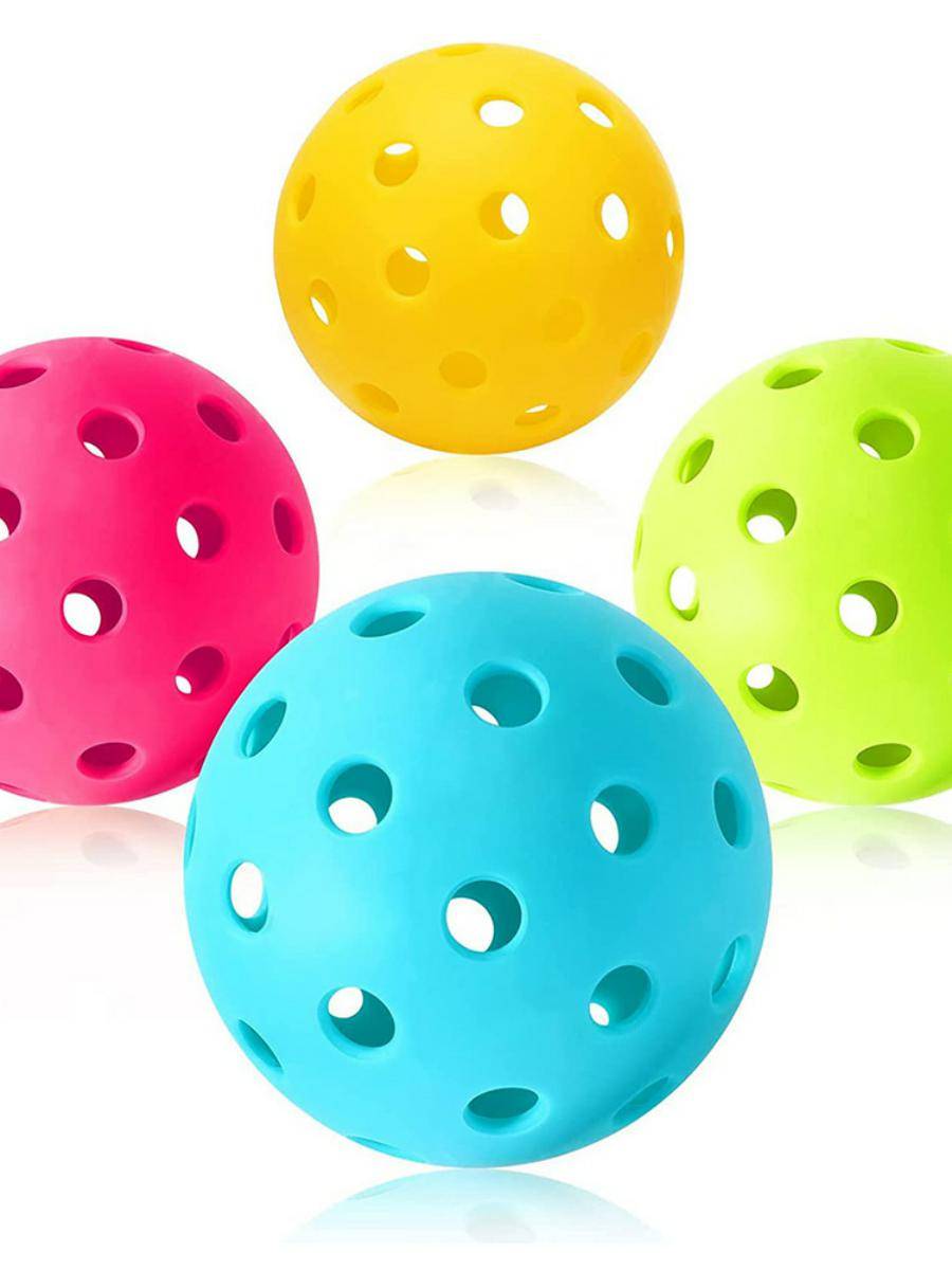 Peak ball hole super hard rolling plastic ball golf training with hole injection plastic balls hot