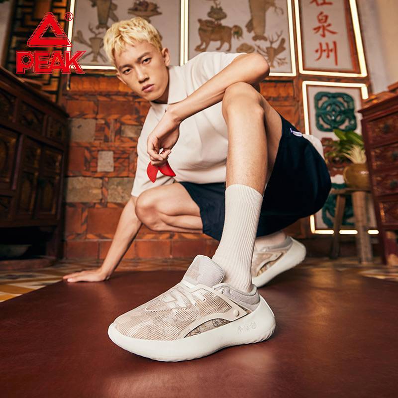 Pyk country's creation polar basketball cultural shoes summer sandals and shoes men's shoes breathable casual shoes, a pedal sneakers