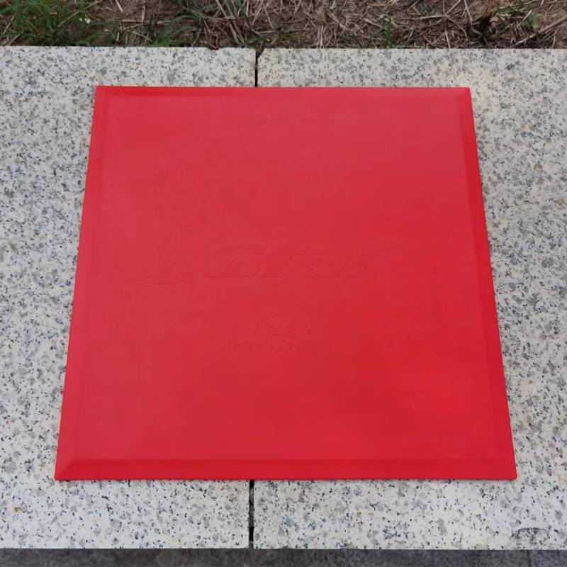 Simple bar pad red