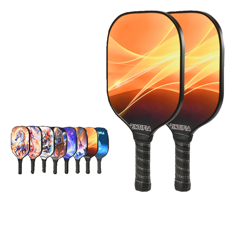 Pickleball Piccorn Panel Bolk Bolf Fiber Piccine Sales Set Honeycomb Core UV Print Factory Direct Factory