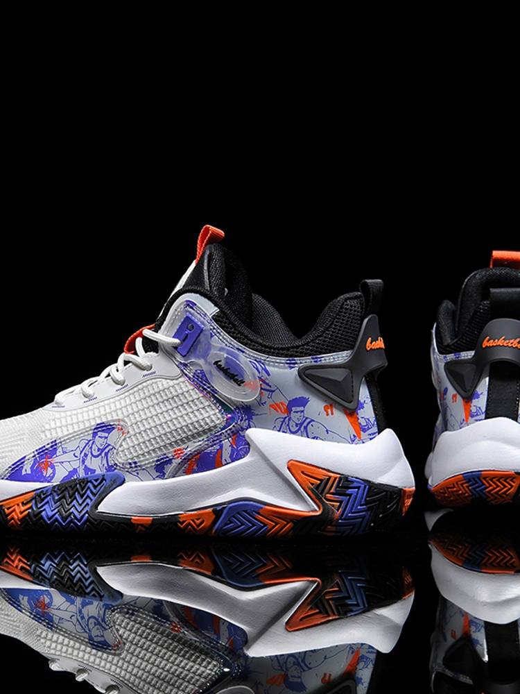 The official brand Nike's official basketball men's shoes Xiaqiu net breathable young students running sneakers men's non -slip