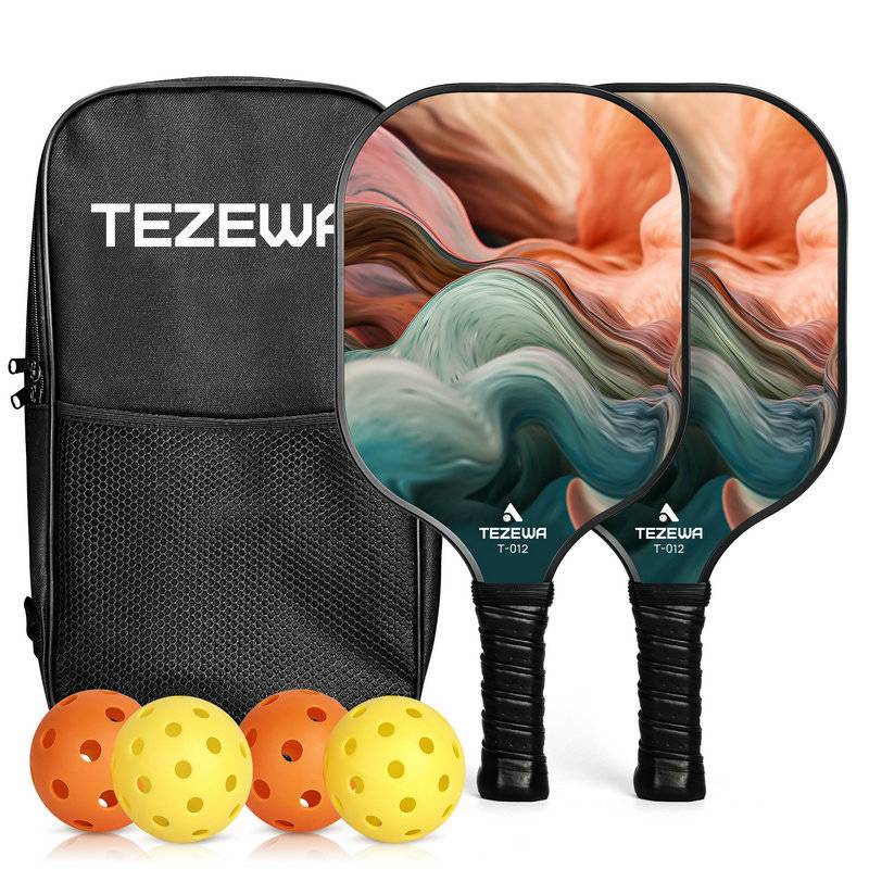 Carbon fiber Beik racket Pickleball set beginners outdoor sports training glass Peick