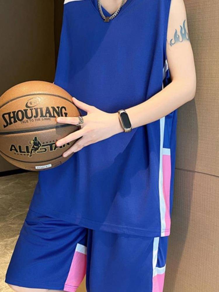 Peak adapts to junior high school high school students basketball uniforms youth summer jersey jersey boys ice silk T -shirt big children