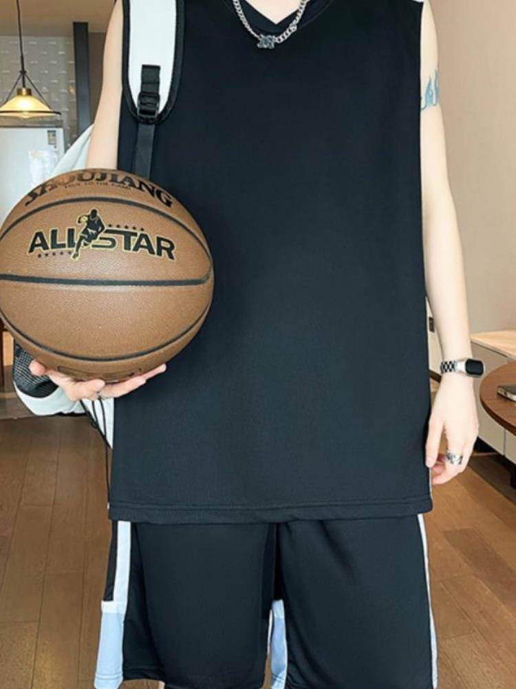 Peak adapts to junior high school high school students basketball uniforms youth summer jersey jersey boys ice silk T -shirt big children