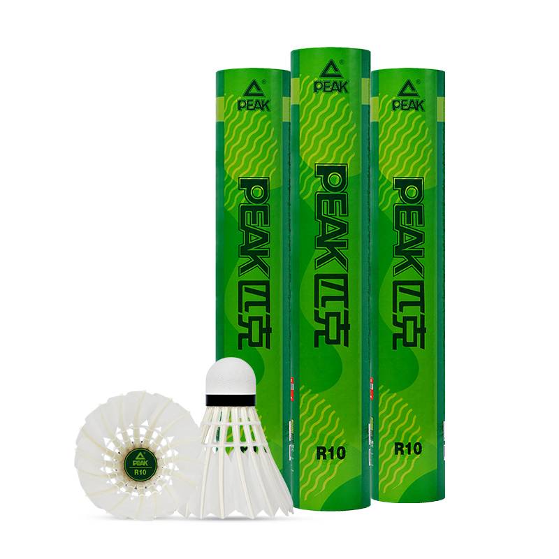 Peak/Poor Badminton Genuine Play Stable Training Professional Ball Composite Cork Terminal