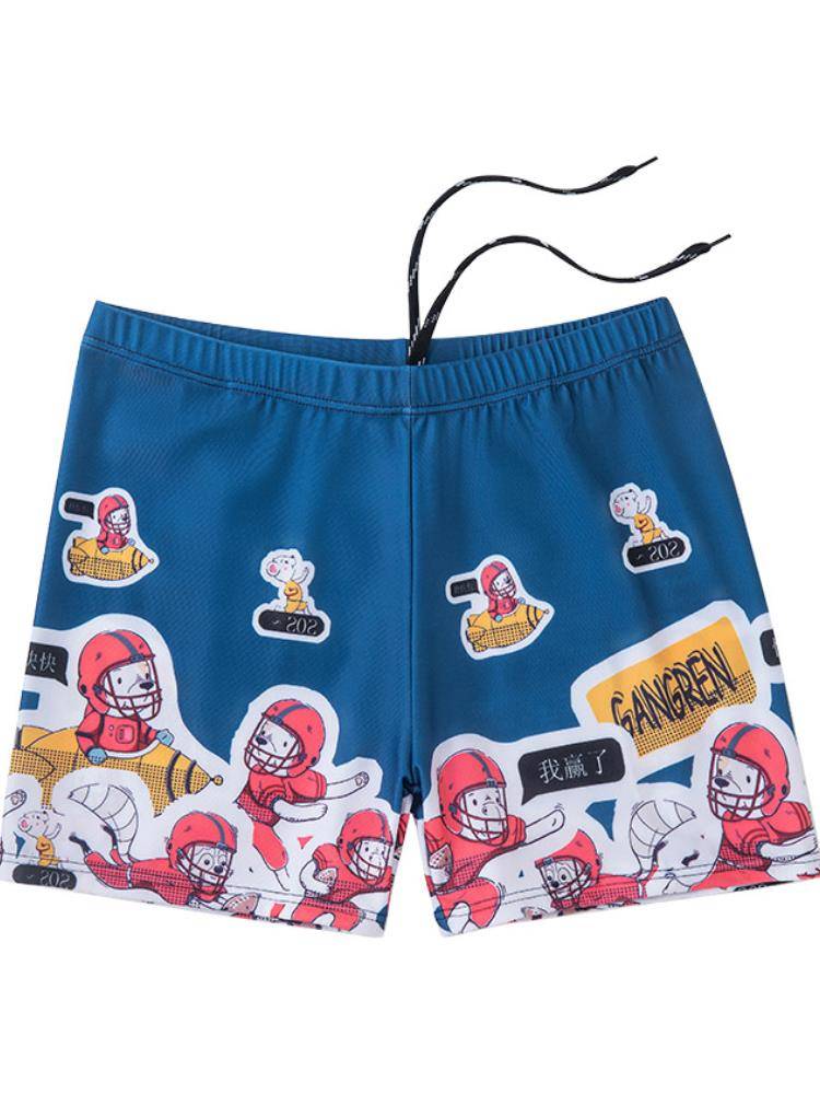 Jordan adaptive swimming trunks Men's embarrassing professional swimwear flat -angle swimming hat tide set 2024 new summer men's tour