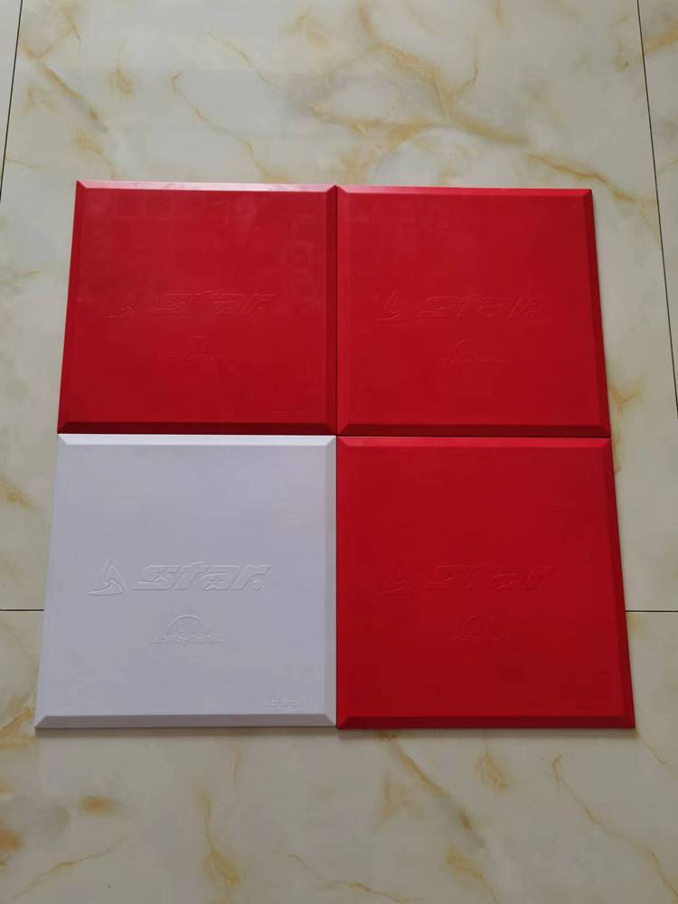 Bird Waterproof Barbing Double -color L -shaped Bargaining Soft Baseball Simple Ball Simple Board Basic Book Board Anti -sliding rubber pad