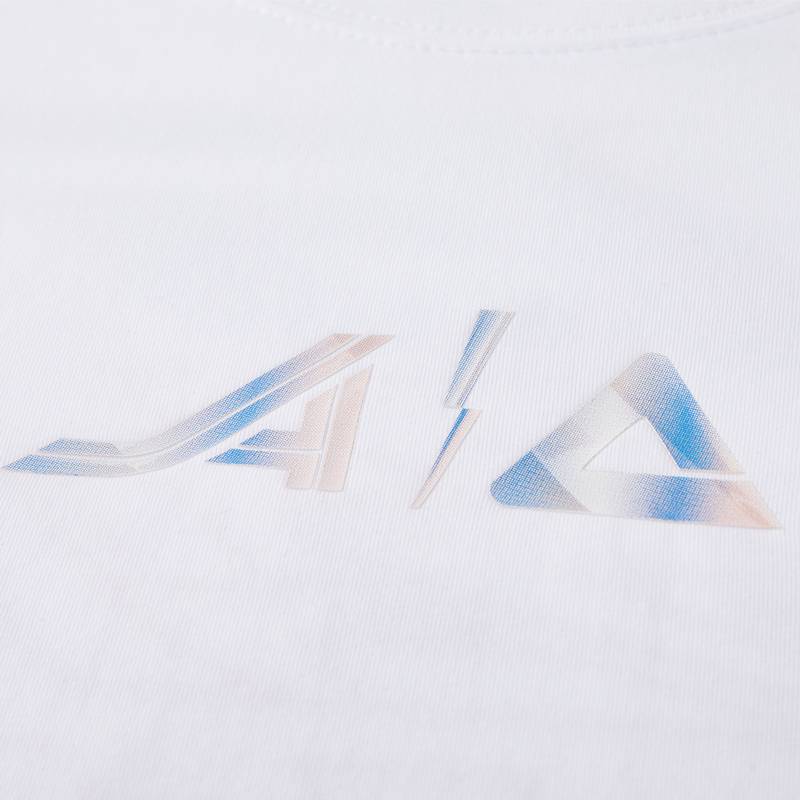 Powder Alvarado | China line round neck short -sleeved T -shirt basketball cultural shirt casual breathable top men