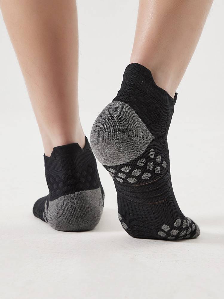 Peak professional running socks, low -top socks, low -skid comprehensive training fitness socks sports casual ventilation men's socks