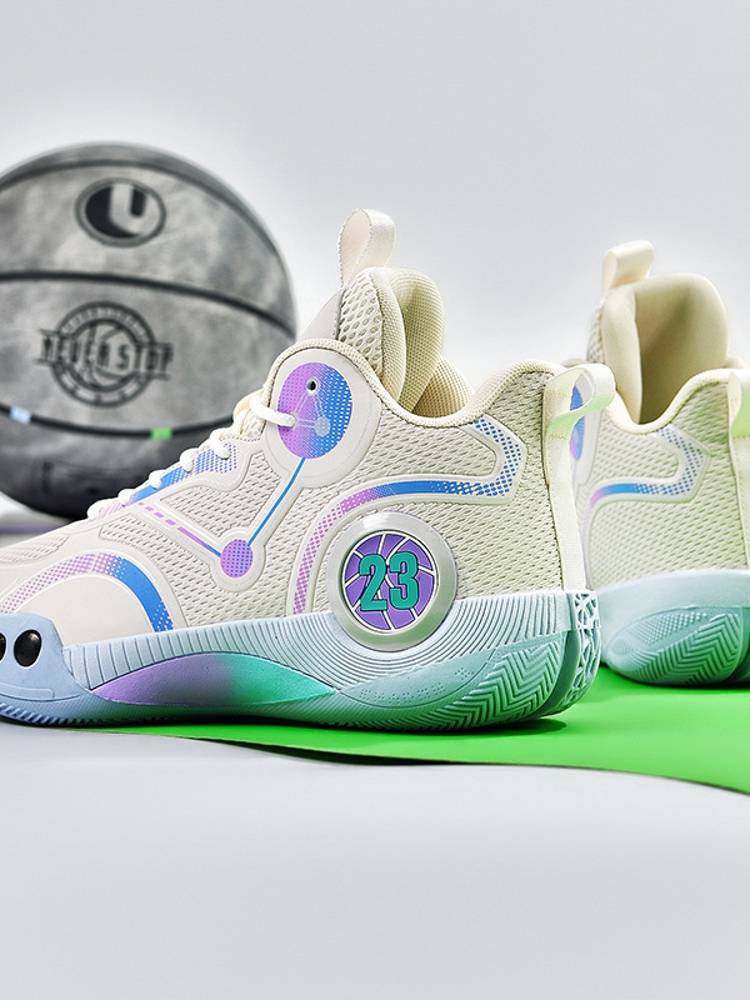 Jordan adapt to autumn men's and women's same basketball sneakers cement land combat friction with sound lightweight and breathable student luck