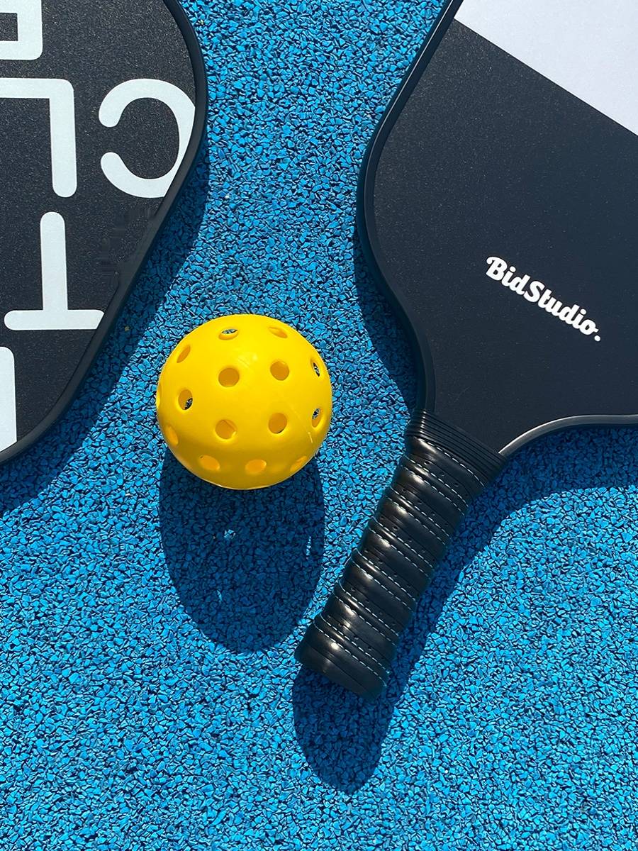 Pyk ball hole ball 40 -hole 74mm pickleball PE high bombs Weifu indoor outdoor ball set