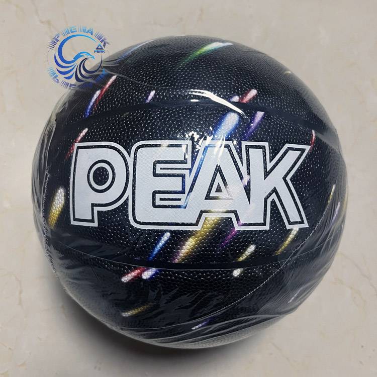 Peak PEAK genuine basketball culture series Quality wear resistance 7 ball PU basketball Q1224070 black