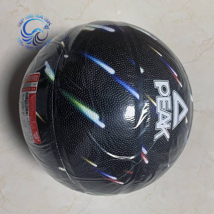 Peak PEAK genuine basketball culture series Quality wear resistance 7 ball PU basketball Q1224070 black
