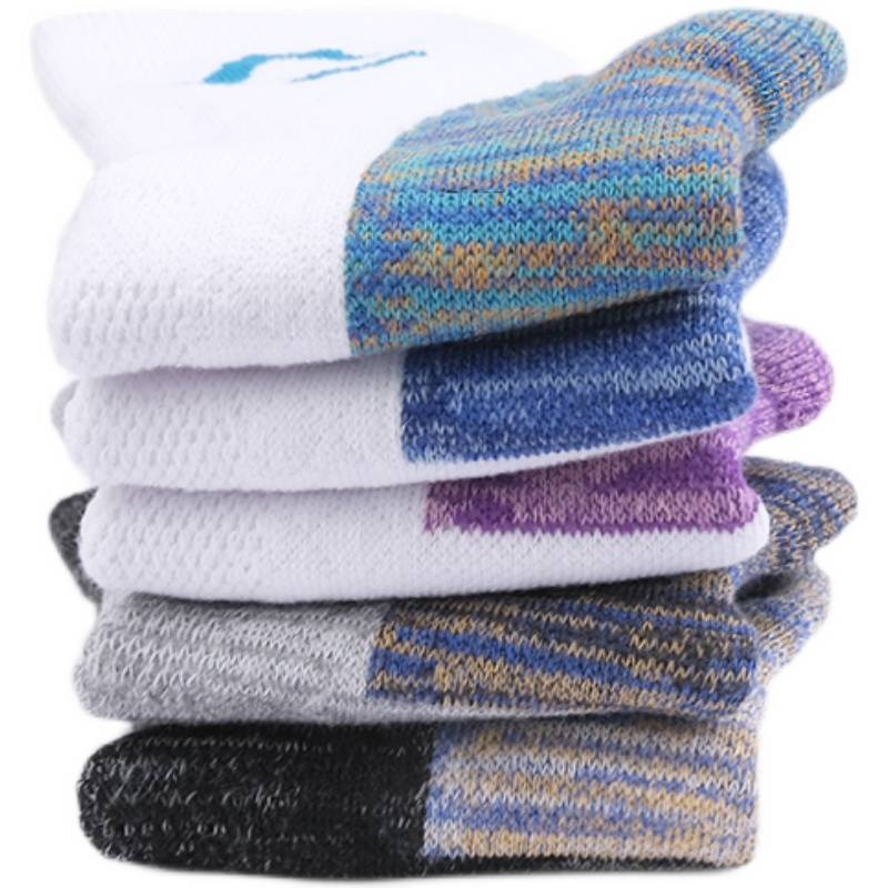 Peak Picker towel sports socks basketball badminton socks adult men's breathable sweat absorption running professional authentic true