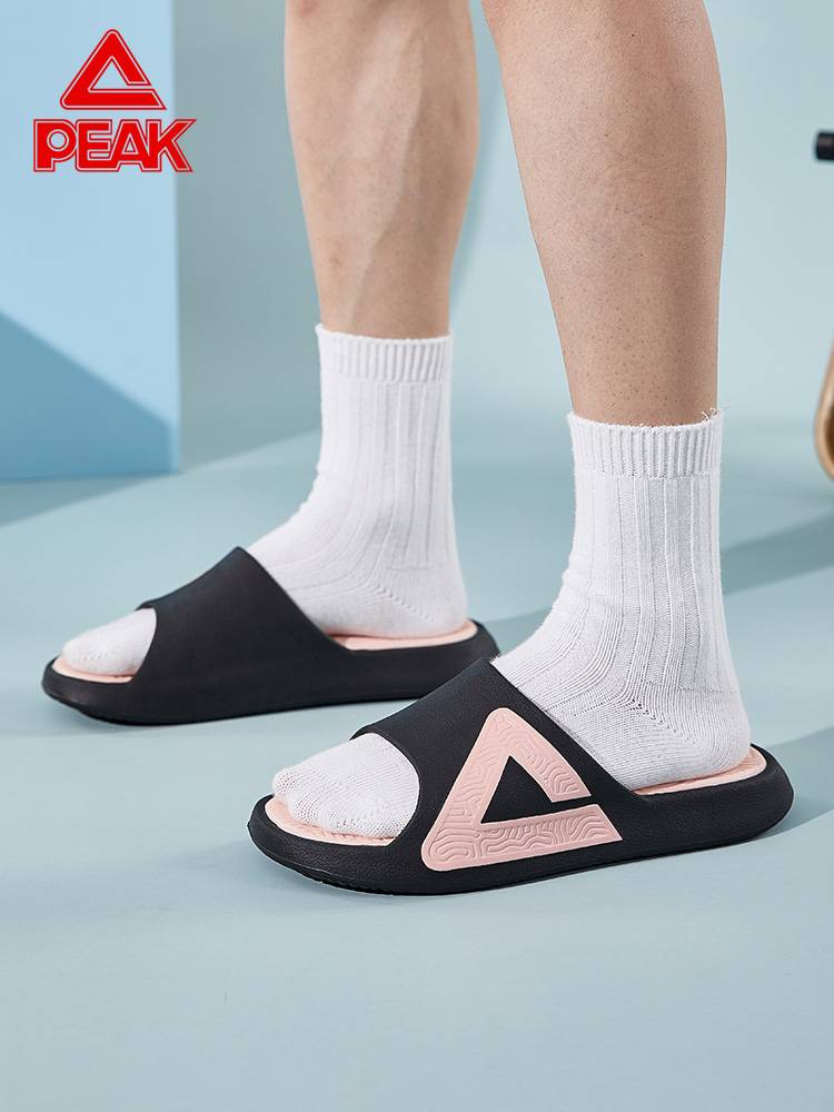 Peak polar slippers Men's summer men's sports recovery outside basketball non -slip cool dragging women's outdoor beach shoes