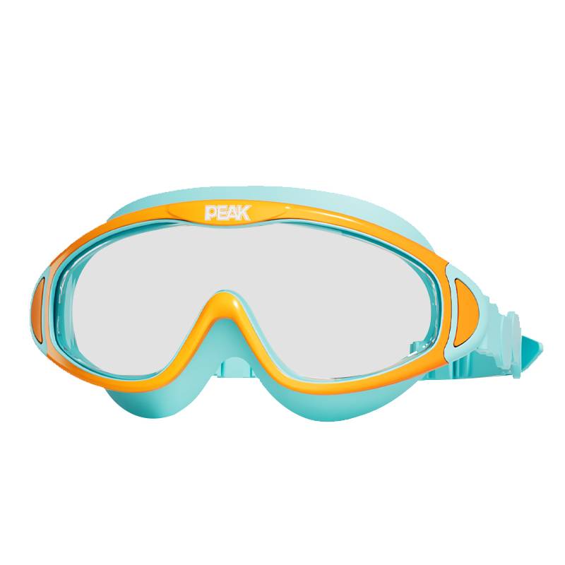 Pyk children's swimming moster boy girl swimming high -definition waterproof and anti -fog big frame glasses diving mirror professional equipment