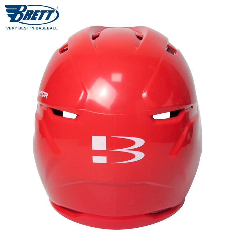 Brett2022 new stickball adult strike helmet hard -type double -ear high -level thickened competition training gear