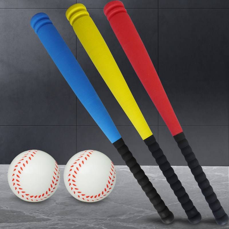 Baseball single training device Children's strike seat bracket equipment soft rubber props toy baseball baseball baseball stick