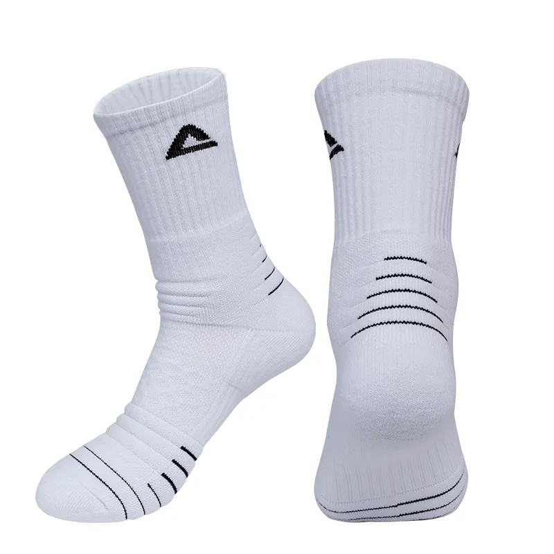 Pyk basketball socks Mid -length American sports running player actual combat towel bottom thickened elite socks men's summer