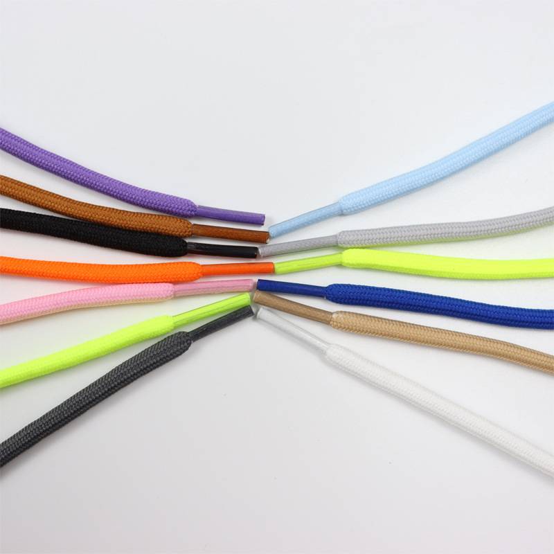 The original half-turned elliptical laces for Pike Parker's 7-generation shoe belt