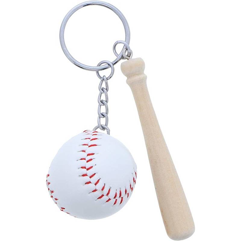 Explosive baseball keychain pendant bidding ball gloves keychain sports baseball baseball