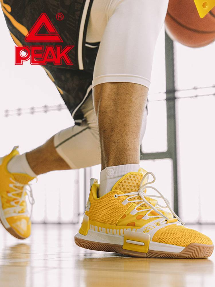 Peak Status Flash Basketball Sneakers Men and Female Cheese with erotic couple trendy fashion wear -resistant venue boots men's shoes