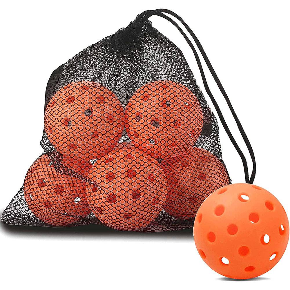 Peak injection plastic PE super hard roller ball golf training with holes with hole balls hotly sells Pickleball