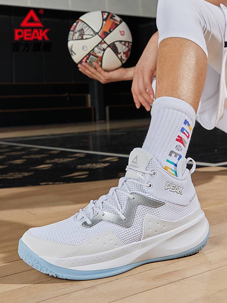Peak Basketball Shoes Men's Shoes 2023 Autumn New Face -to -Airspace Sports Shoes, abrasion -resistant anti -skid high -top combat shoes