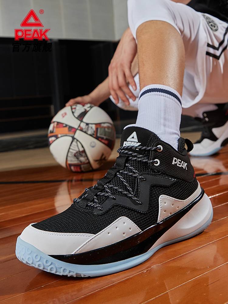 Peak Basketball Shoes Men's Shoes 2023 Autumn New Face -to -Airspace Sports Shoes, abrasion -resistant anti -skid high -top combat shoes