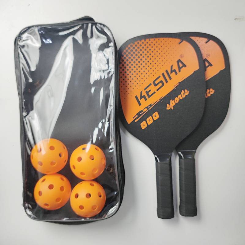Pickleball ball racket set outdoor sports training equipment combined with 2 rackets to send 4 goals